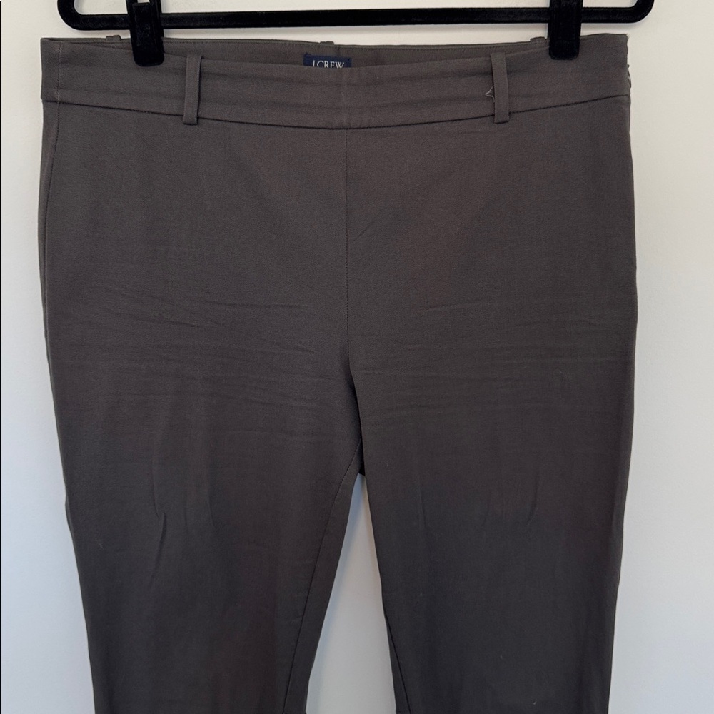 J. Crew "Winnie Pant", Charcoal Business Pants - Size 12 - Picture 2 of 6